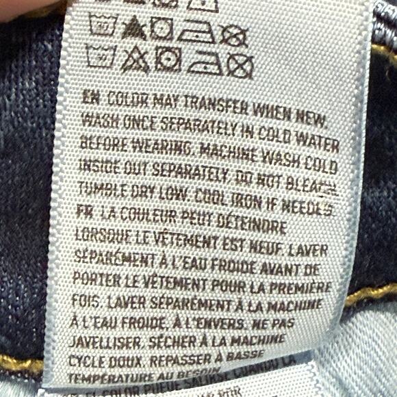 American Eagle Jeans Mens Tag Sz 26X30 Measures 29X30 Blue Slim Extreme Flex - Picture 8 of 10